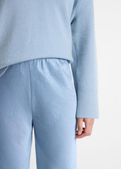 Colette High-Rise Fluid Satin Bias Pant in Trousers | VINCE Women