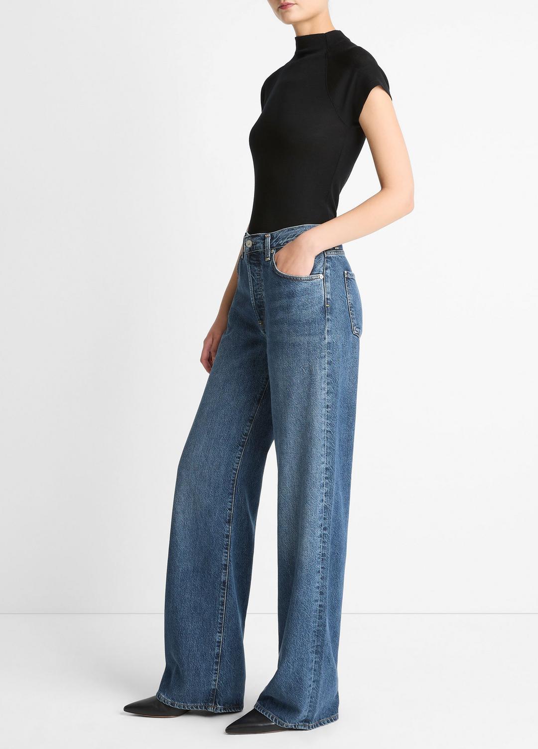 Citizens of Humanity Annina Straight-Leg Jean in Denim | VINCE Women
