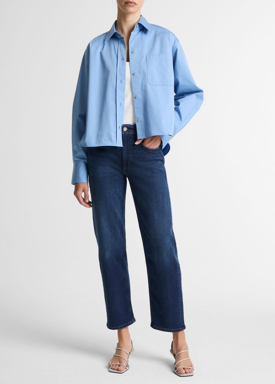 Citizens of Humanity Delfina Straight-Leg Jean in Denim | VINCE Women