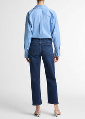 Citizens of Humanity Delfina Straight-Leg Jean in Denim | VINCE Women