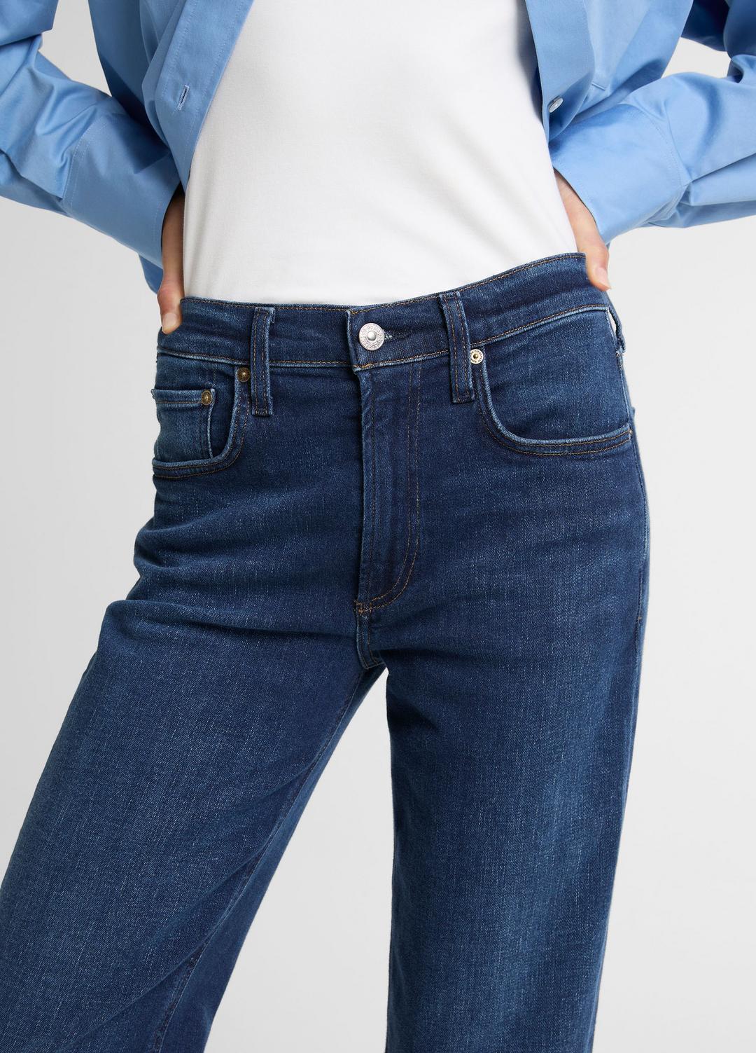 Citizens of Humanity Delfina Straight-Leg Jean in Denim | VINCE Women