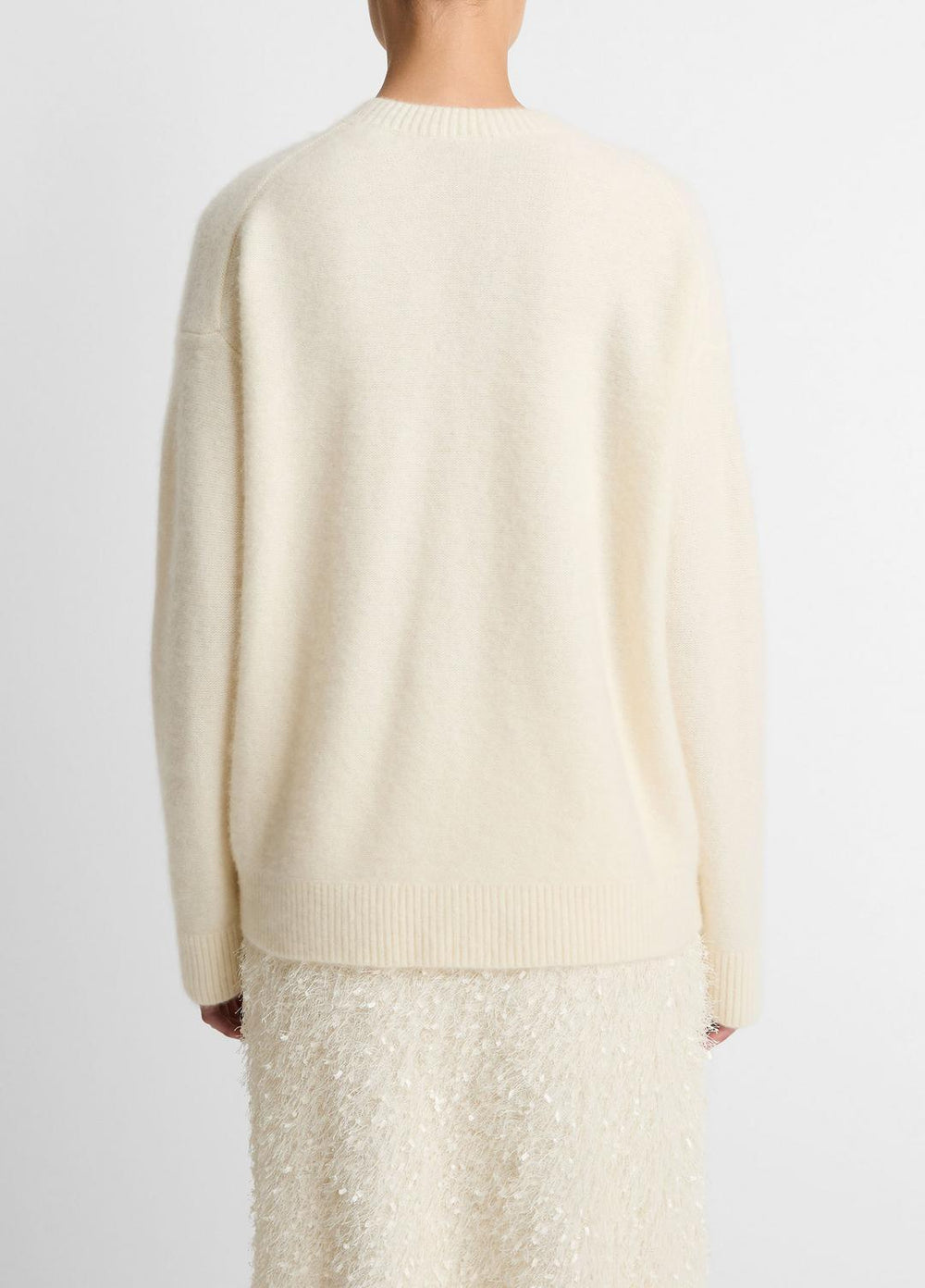 Plush Cashmere Crew Neck Sweater in Crew Neck | VINCE Women