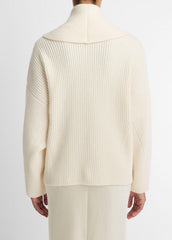 Wool-Blend Draped Sweater Coat in Sweaters | VINCE Women