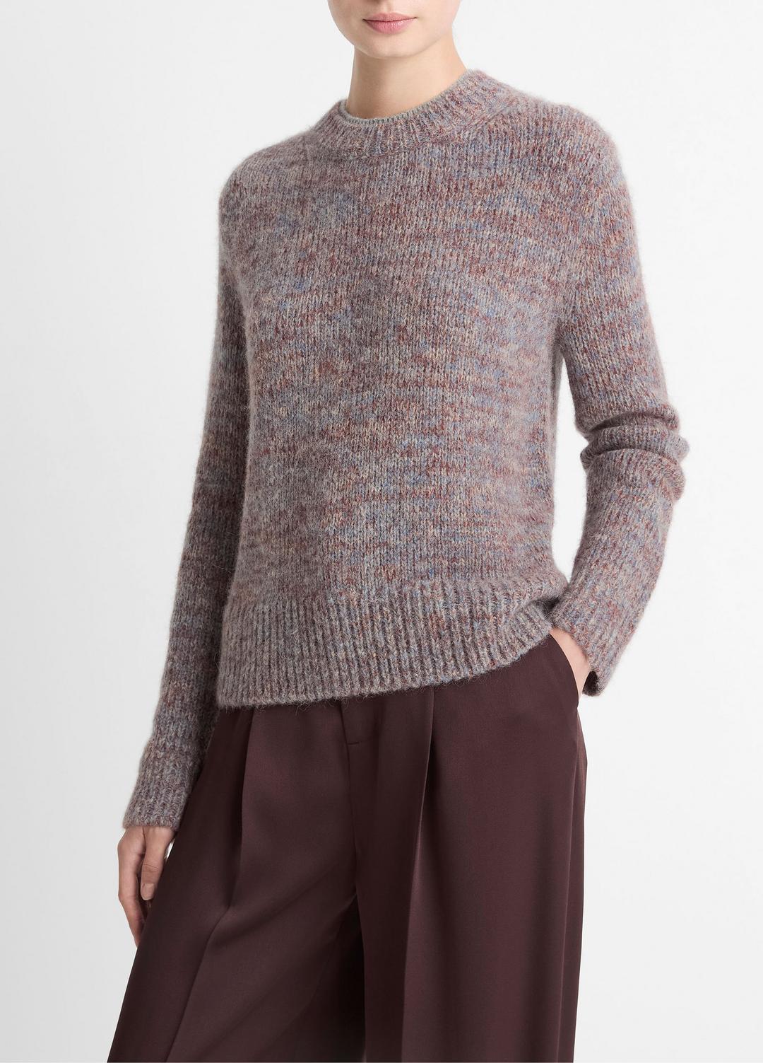 Marled Crew Neck Sweater in Crew Neck | VINCE Women