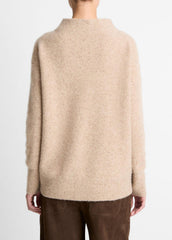 Donegal Cashmere Funnel-Neck Sweater in Turtleneck | VINCE Women