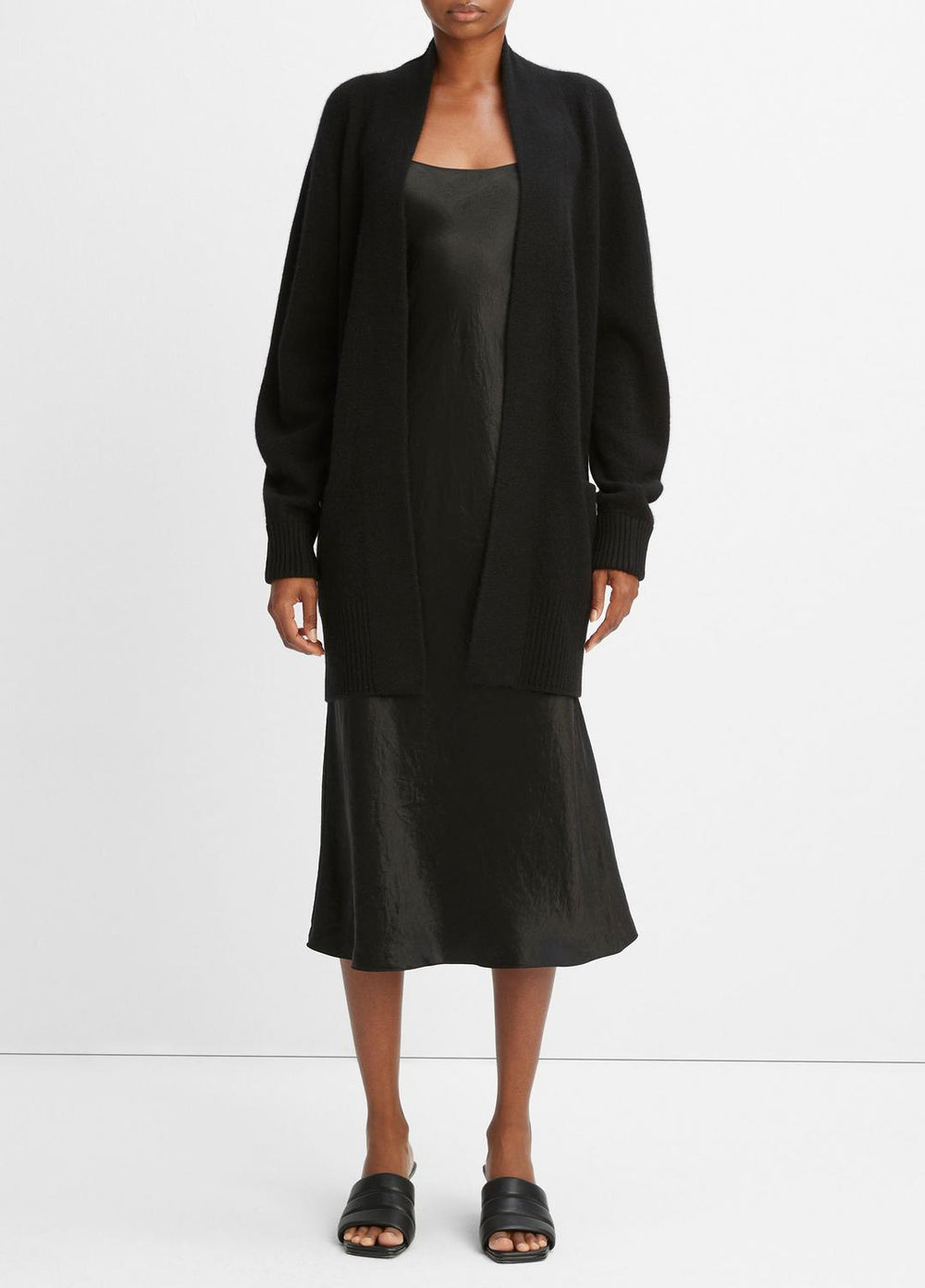 Cashmere Open-Front Cardigan in Cardigans | VINCE Women