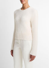 Eyelash Crew Neck Sweater in Crew Neck | VINCE Women
