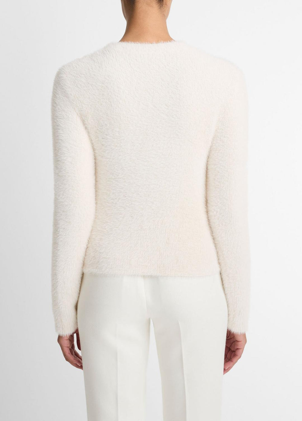 Eyelash Crew Neck Sweater in Crew Neck | VINCE Women