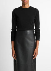 Cashmere Crew Neck Sweater in Crew Neck | VINCE Women