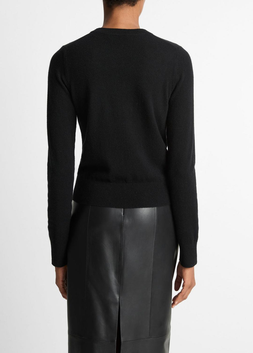 Cashmere Crew Neck Sweater in Crew Neck | VINCE Women
