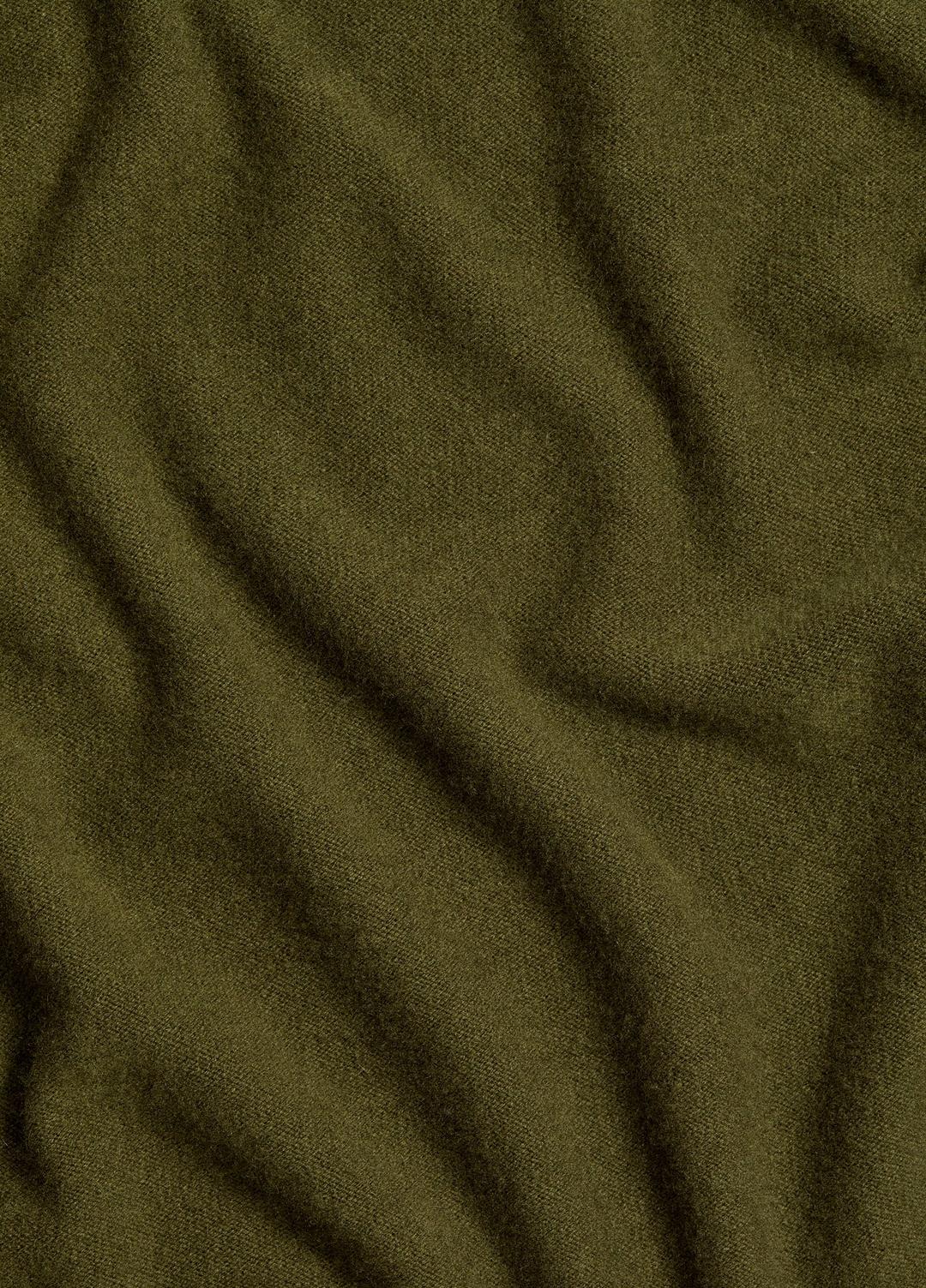 Merino Wool-Cashmere Funnel-Neck Poncho in Accessories | VINCE Women