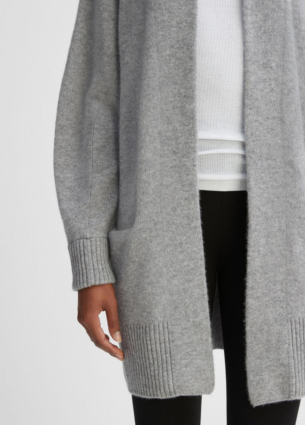 Cashmere Open-Front Cardigan in Cardigans | VINCE Women