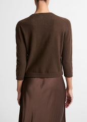 Wool & Cashmere-Blend Pocket Cardigan in Cardigans | VINCE Women