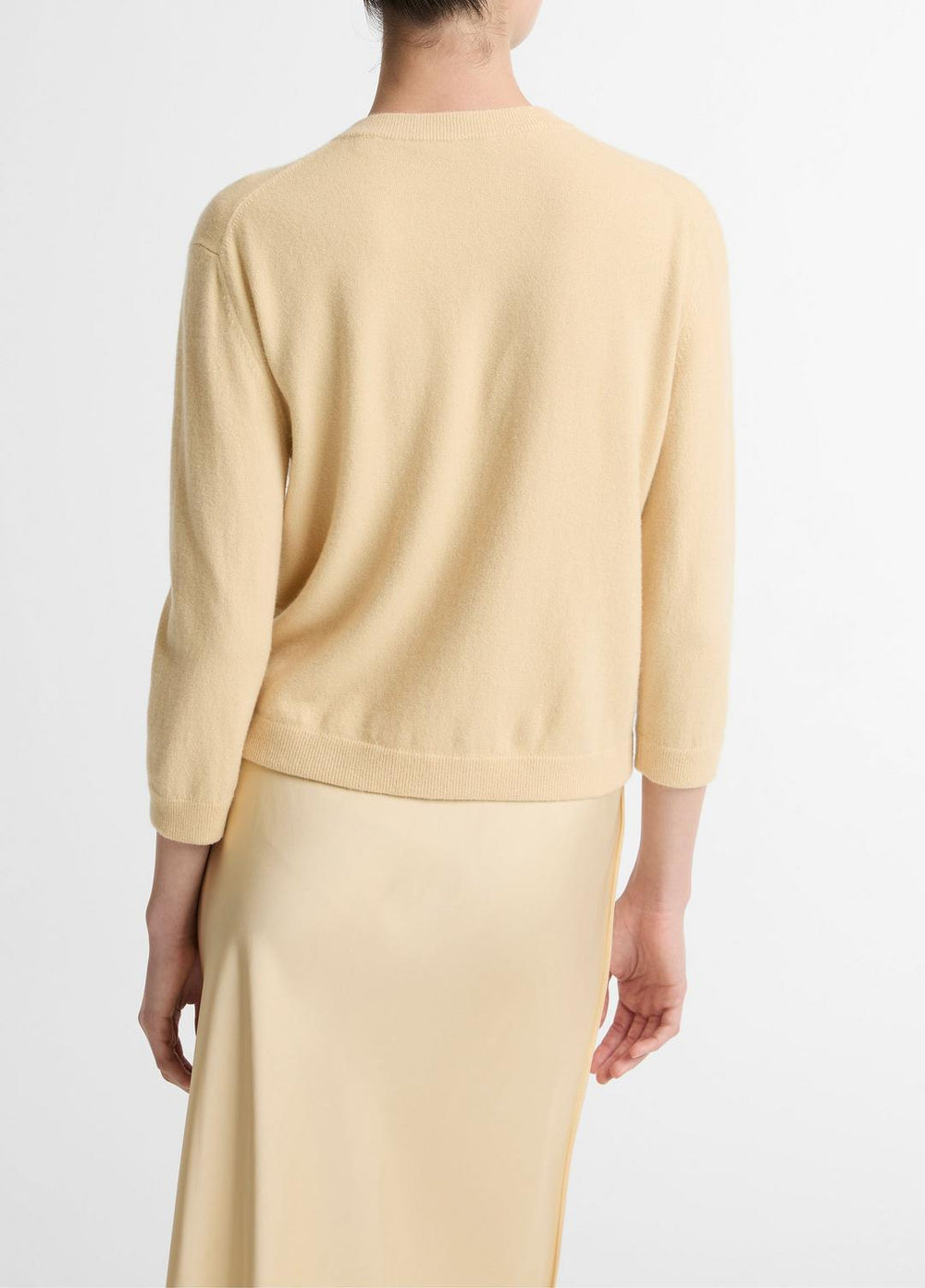 Wool & Cashmere-Blend Pocket Cardigan in Cardigans | VINCE Women