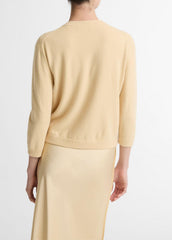 Wool & Cashmere-Blend Pocket Cardigan in Cardigans | VINCE Women