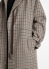 Plaid Car Coat in Coats | VINCE Women