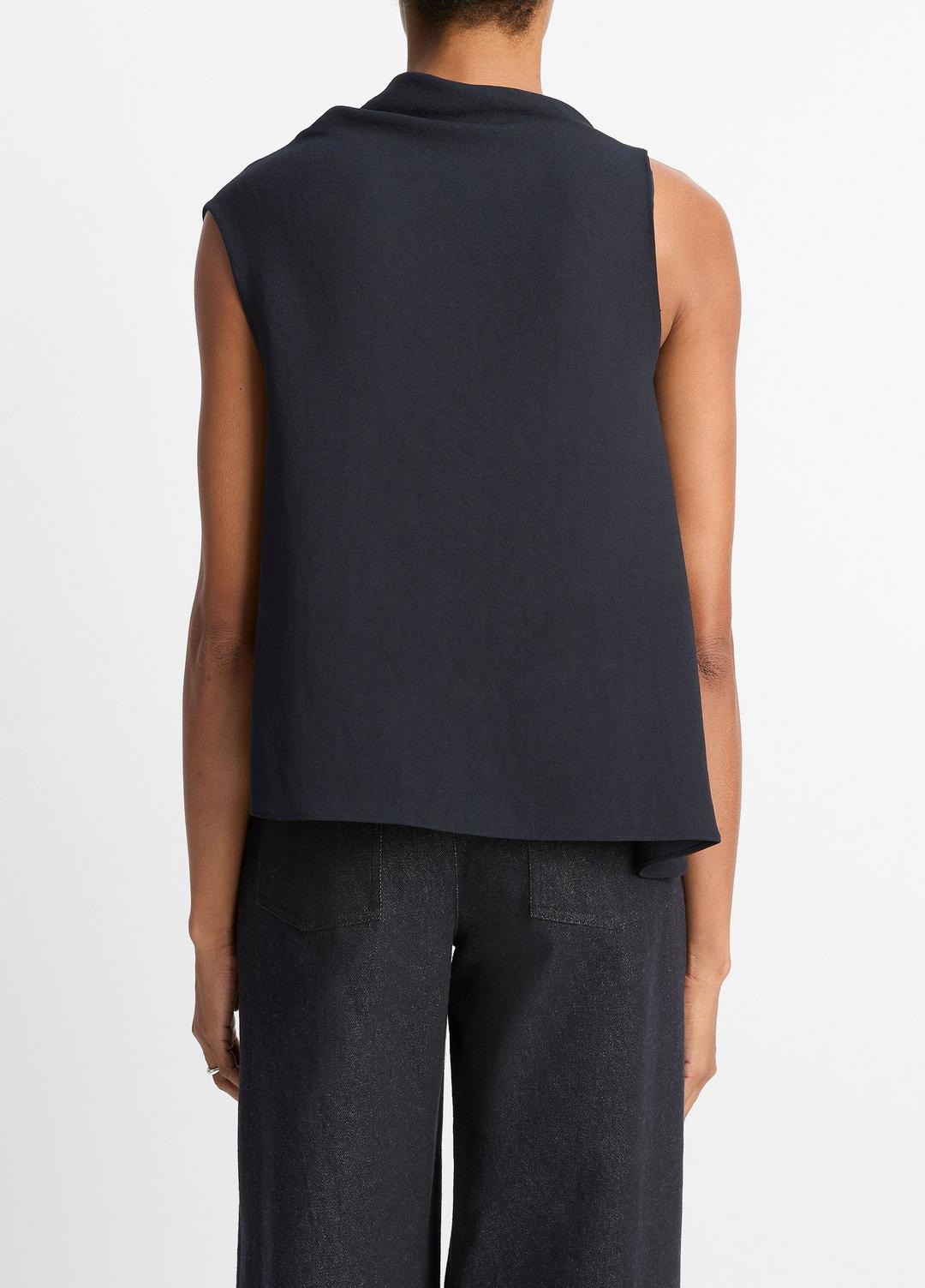 Asymmetrical Draped A-Line Top in Tank Tops | VINCE Women