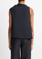 Asymmetrical Draped A-Line Top in Tank Tops | VINCE Women