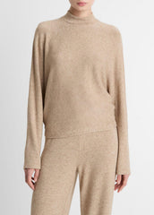 Cozy Dolman-Sleeve Mock-Neck Top in Long Sleeve | VINCE Women