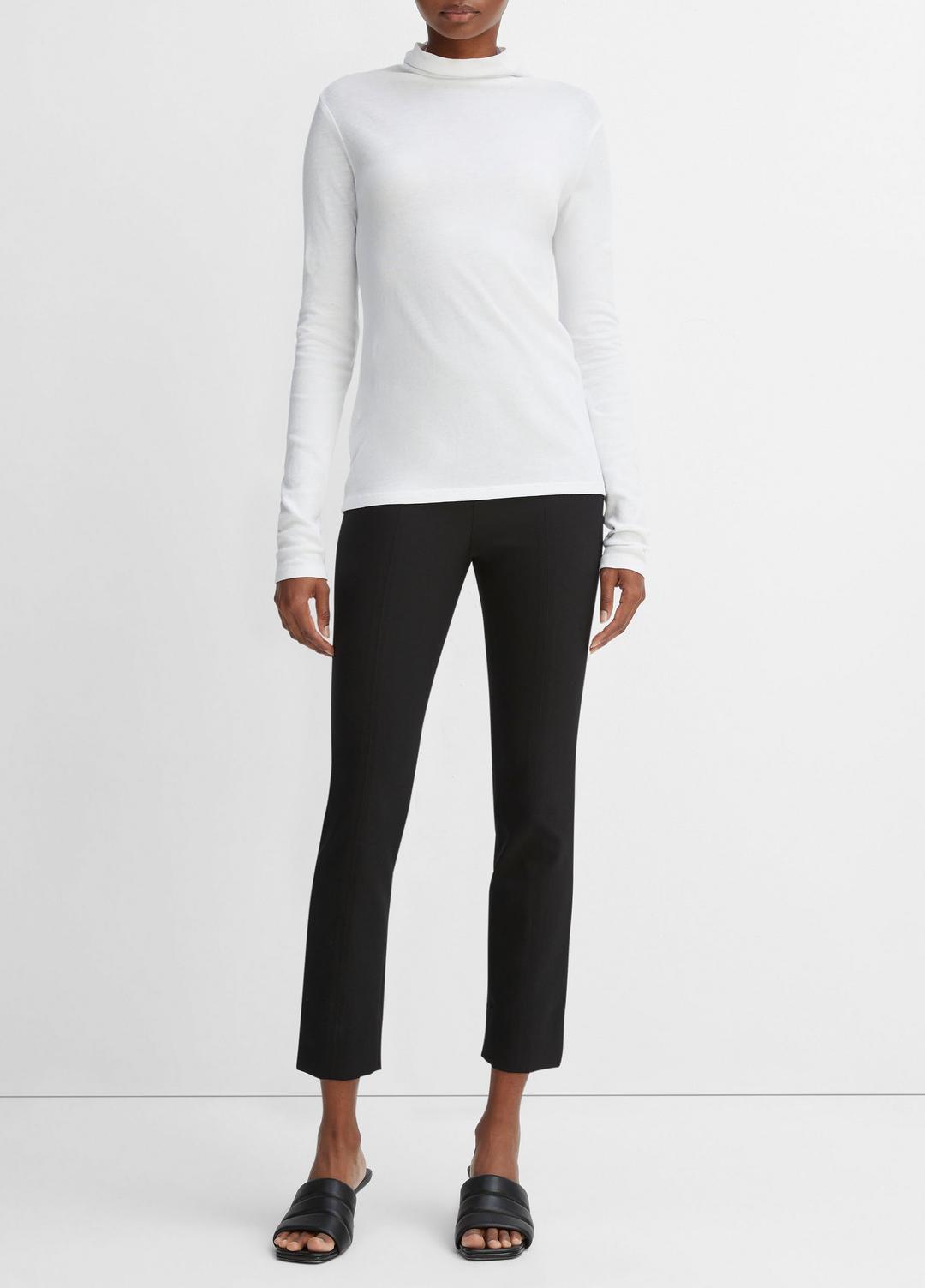 Essential Long Sleeve Turtleneck in Long Sleeve | VINCE Women