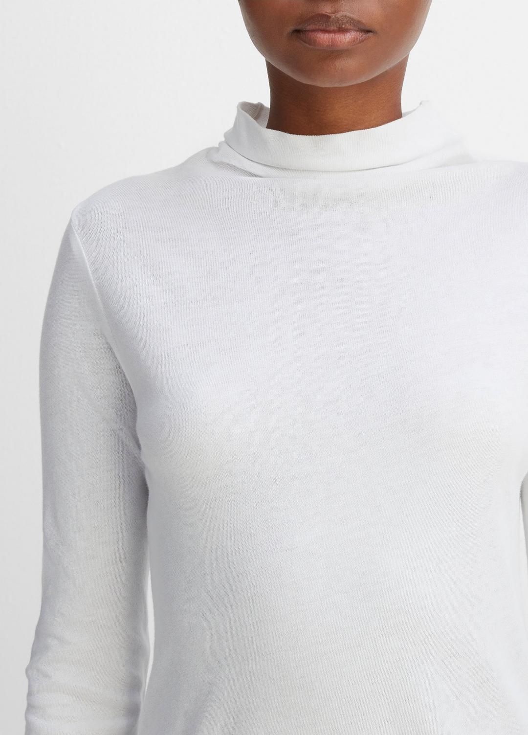 Essential Long Sleeve Turtleneck in Long Sleeve | VINCE Women
