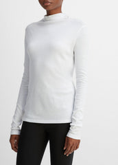 Essential Long Sleeve Turtleneck in Long Sleeve | VINCE Women