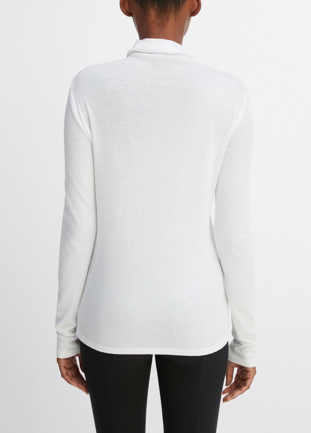 Essential Long Sleeve Turtleneck in Long Sleeve | VINCE Women