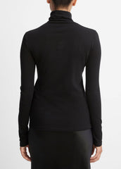 Essential Long Sleeve Turtleneck in Long Sleeve | VINCE Women