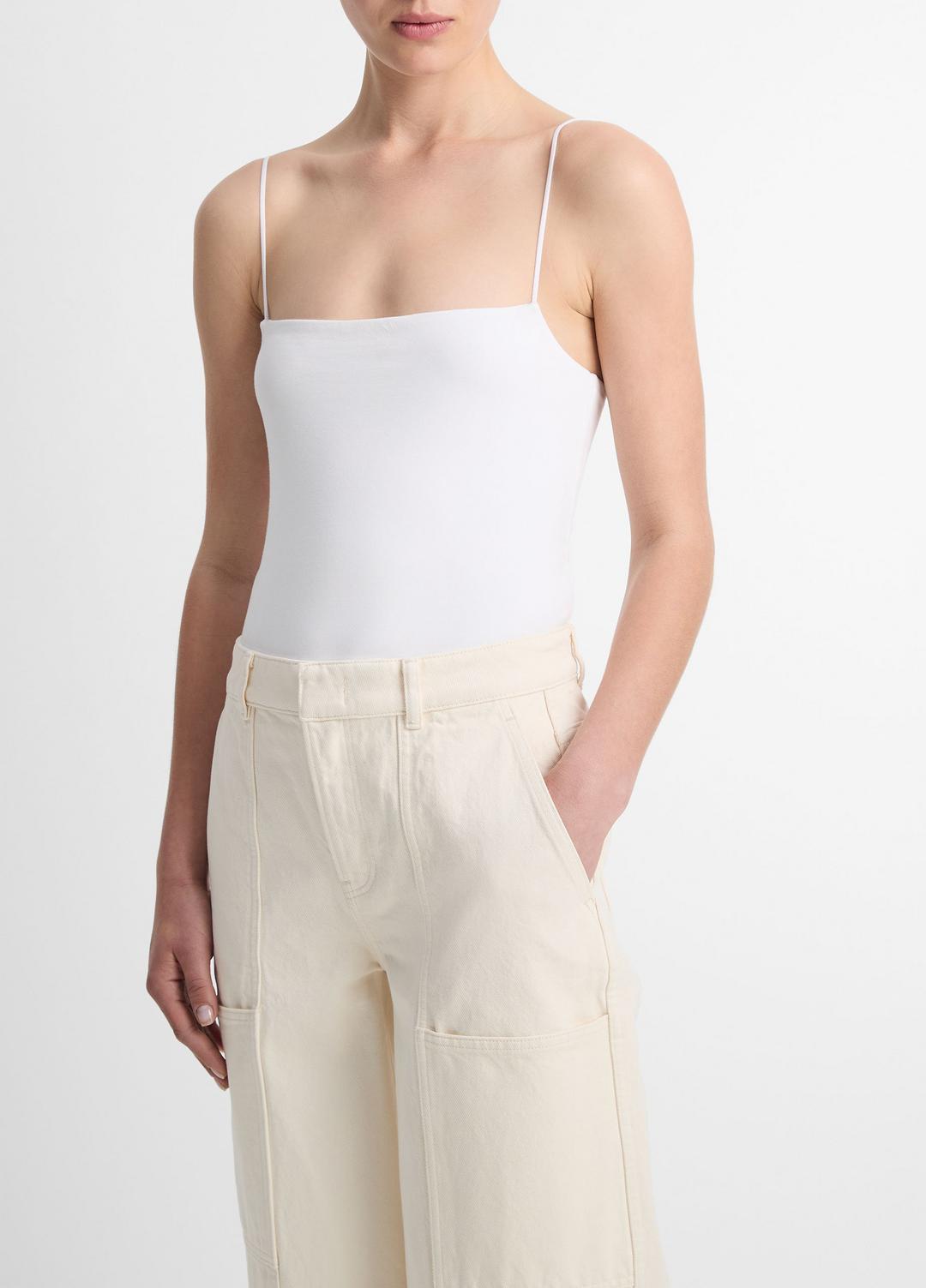 Pima Cotton Camisole in Tank Tops | VINCE Women