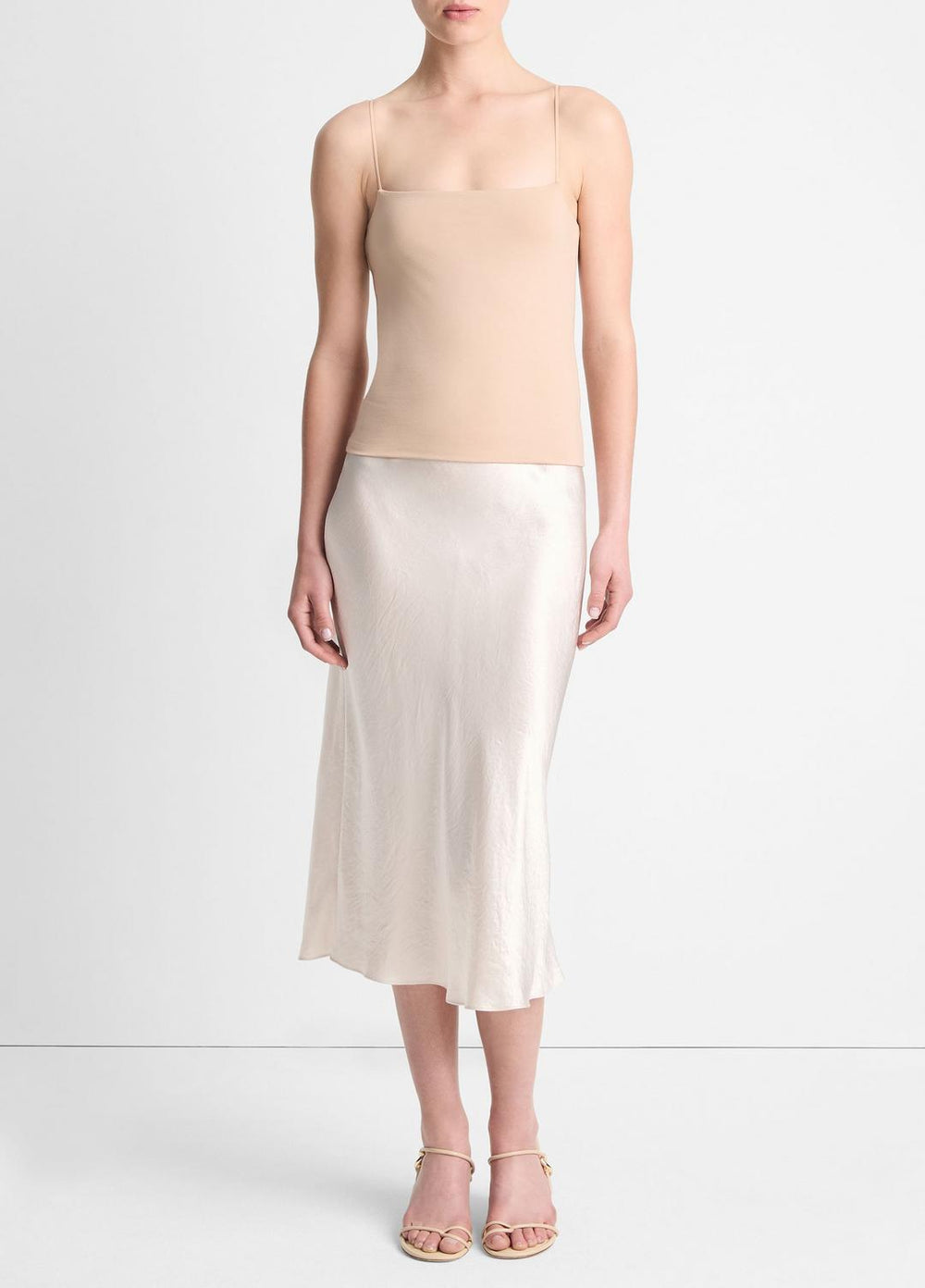 Pima Cotton Camisole in Tank Tops | VINCE Women