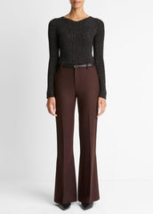 Sculptural Flare Trouser in Trousers | VINCE Women