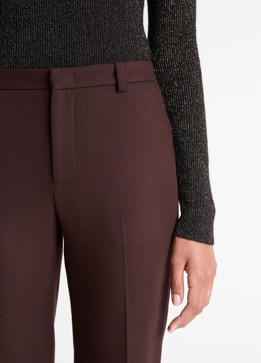 Sculptural Flare Trouser in Trousers | VINCE Women