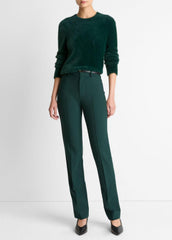 Cotton-Blend Slim Cigarette Pant in Trousers | VINCE Women