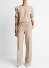 Wool-Blend Tailored Wide-Leg Pant in Wide Leg | VINCE Women