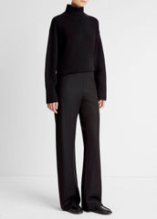 Italian Wool-Blend High-Waist Bias Pant in Trousers | VINCE Women