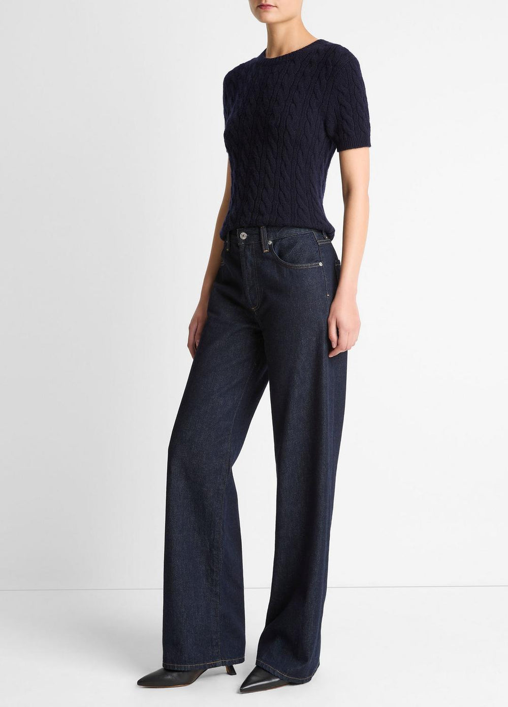 Citizens of Humanity Annina Straight-Leg Jean in Denim | VINCE Women