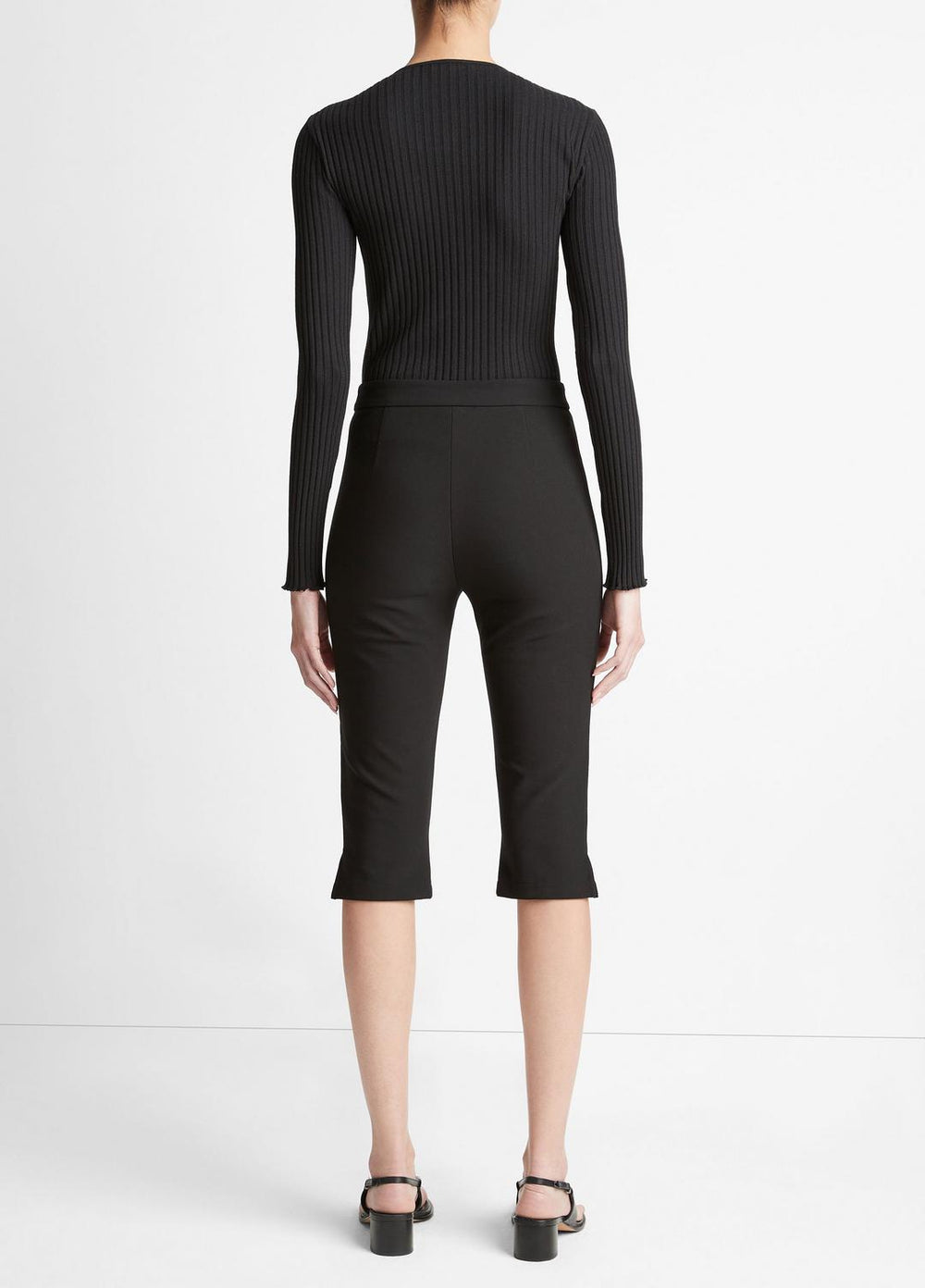 Slim-Fit Capri in Pants | VINCE Women