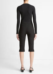 Slim-Fit Capri in Pants | VINCE Women