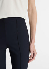 Niki Mid-Rise Pintuck Crop Flare Pant in Pants | VINCE Women