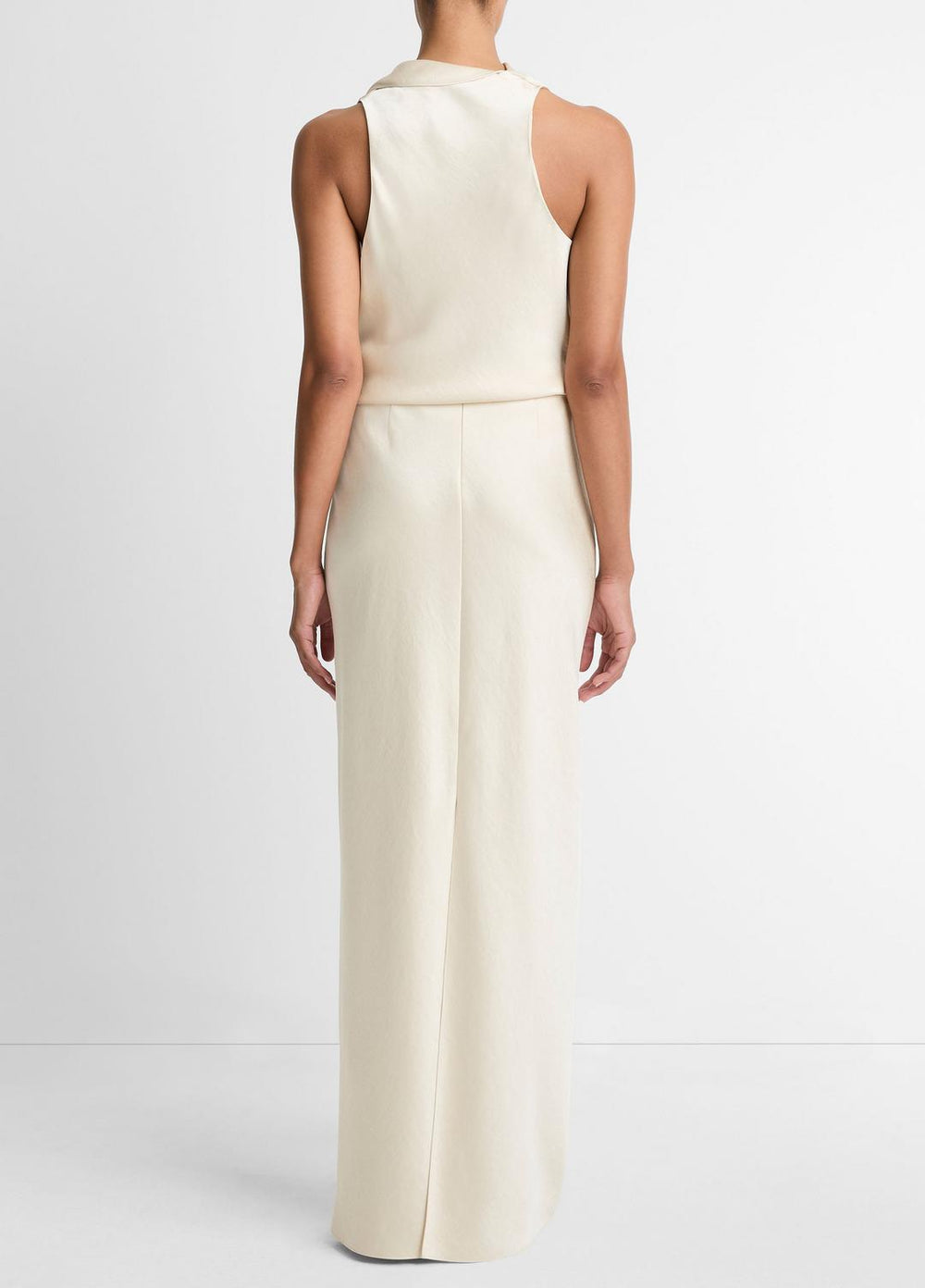 Satin Bias Column Skirt in Skirts | VINCE Women