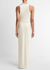 Satin Bias Column Skirt in Skirts | VINCE Women