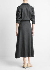 Italian Jaspe Full Skirt in Skirts | VINCE Women