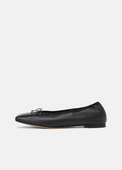 Darla Leather Ballet Flat in Loafers & Flats | VINCE Women