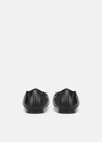 Darla Leather Ballet Flat in Loafers & Flats | VINCE Women