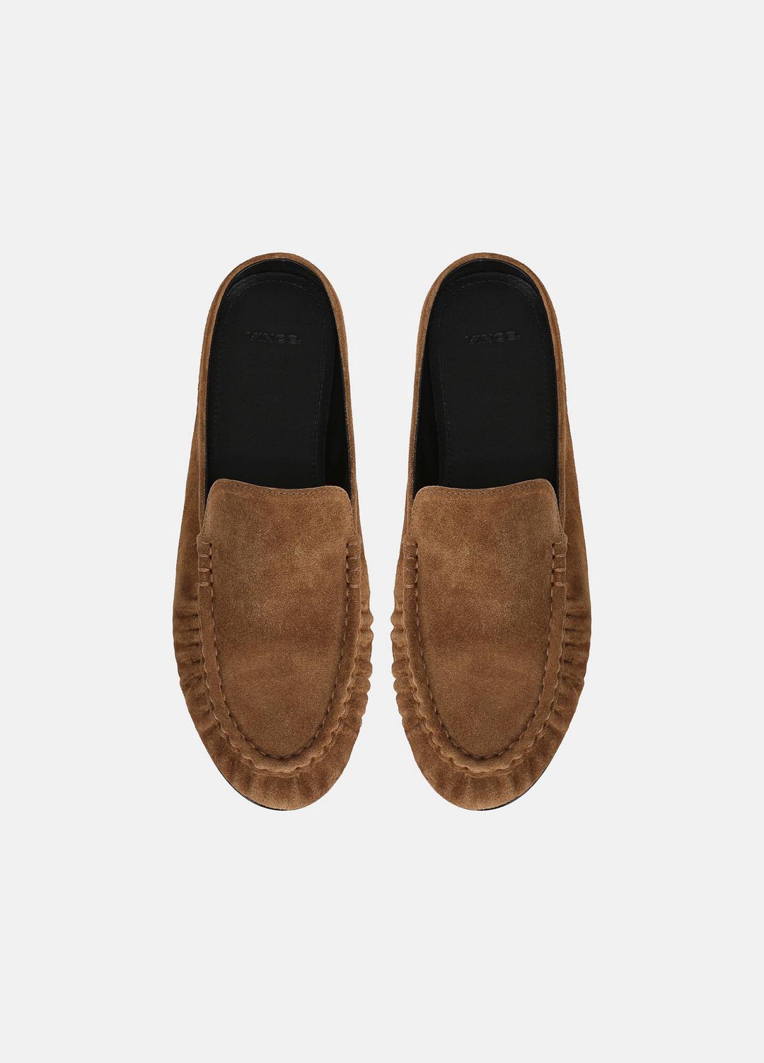 Tevin Suede Mule in Loafers & Flats | VINCE Women