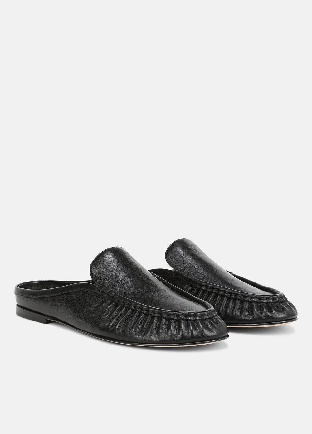 Tevin Leather Mule in Loafers & Flats | VINCE Women