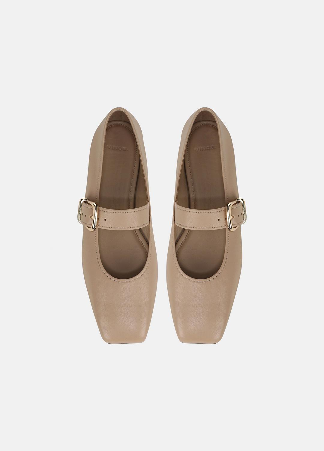 Daniela Leather Mary Jane Flat in Loafers & Flats | VINCE Women