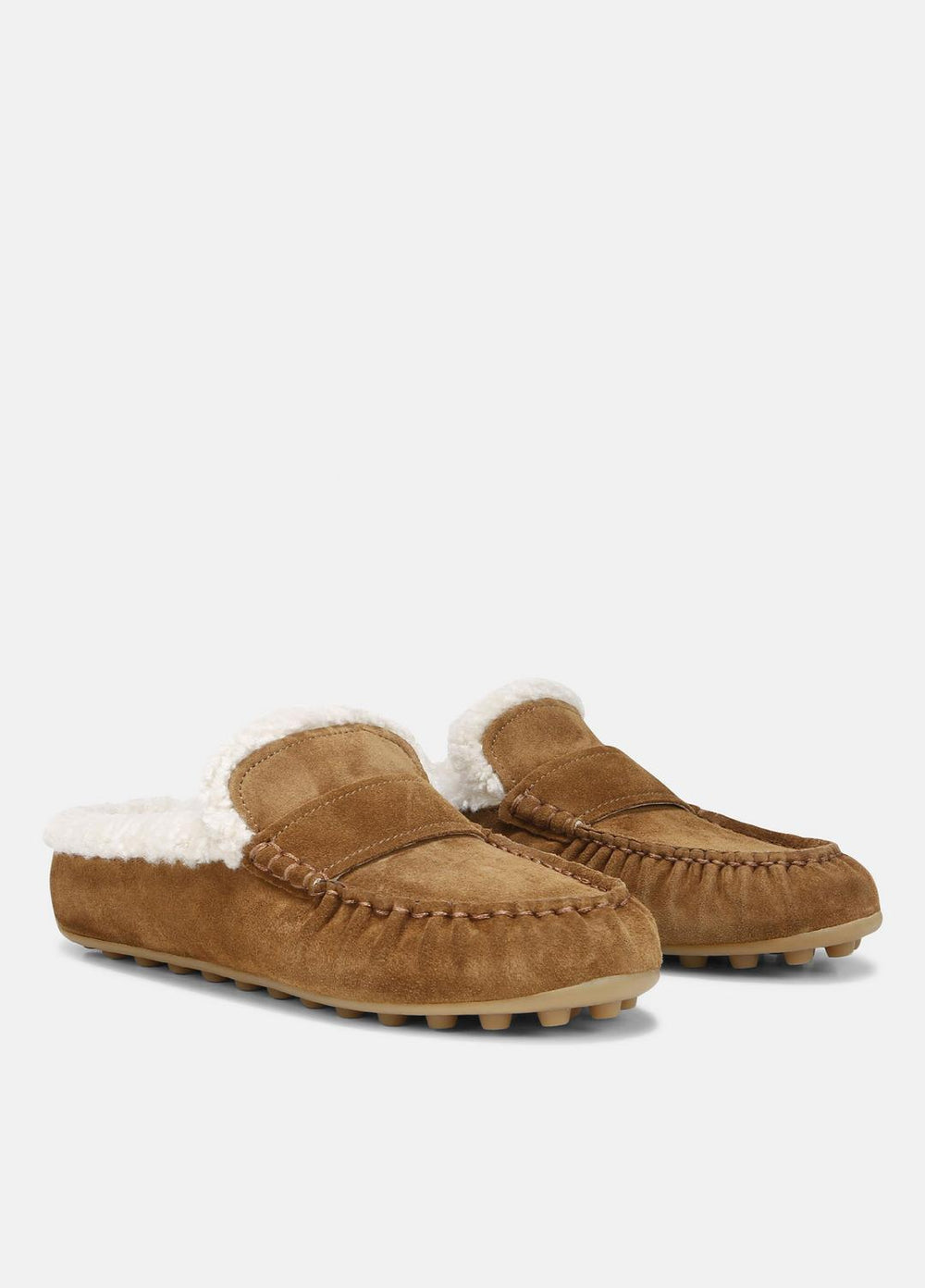 Berkley Shearling Driving Mule in Loafers & Flats | VINCE Women