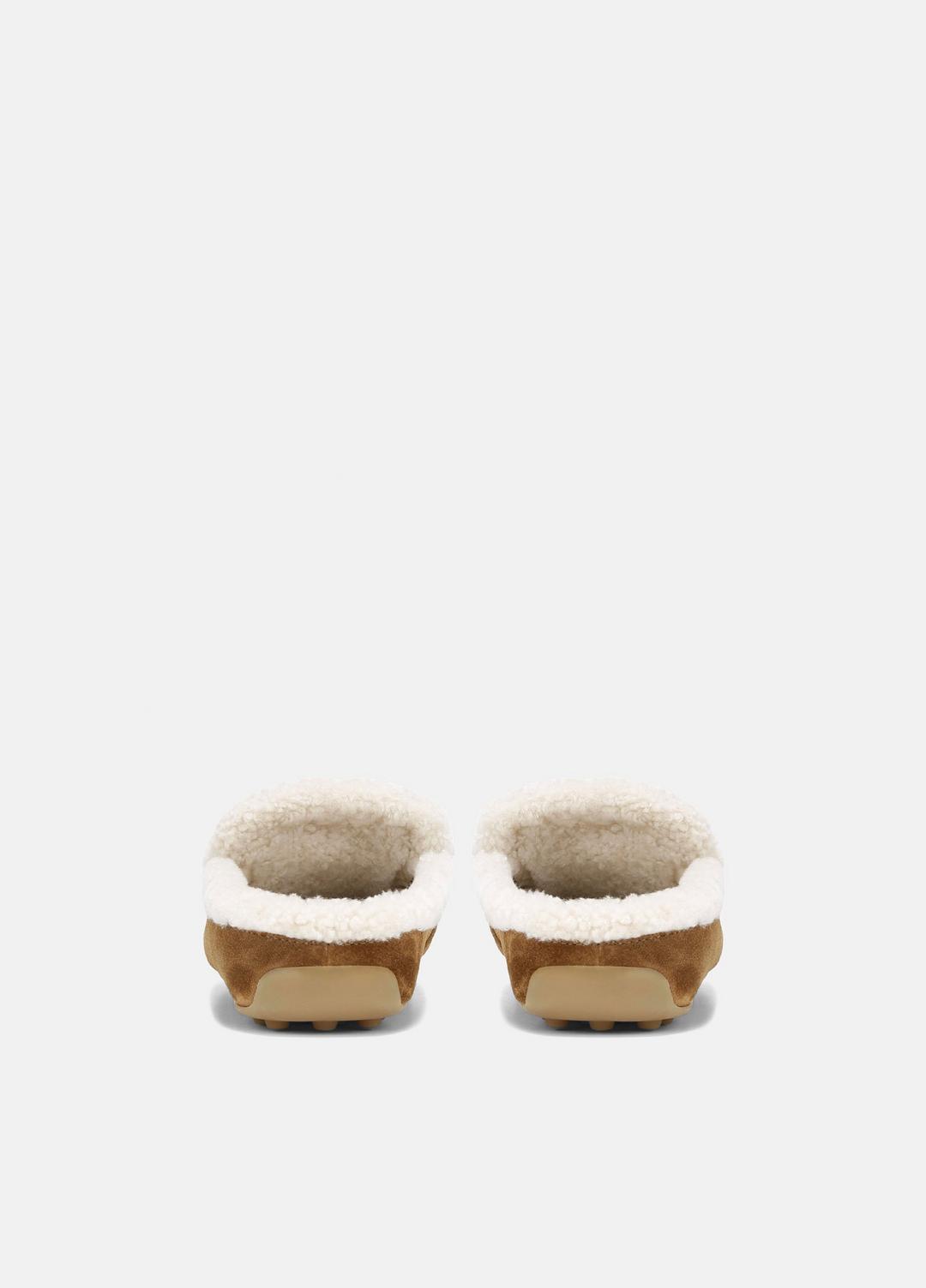 Berkley Shearling Driving Mule in Loafers & Flats | VINCE Women