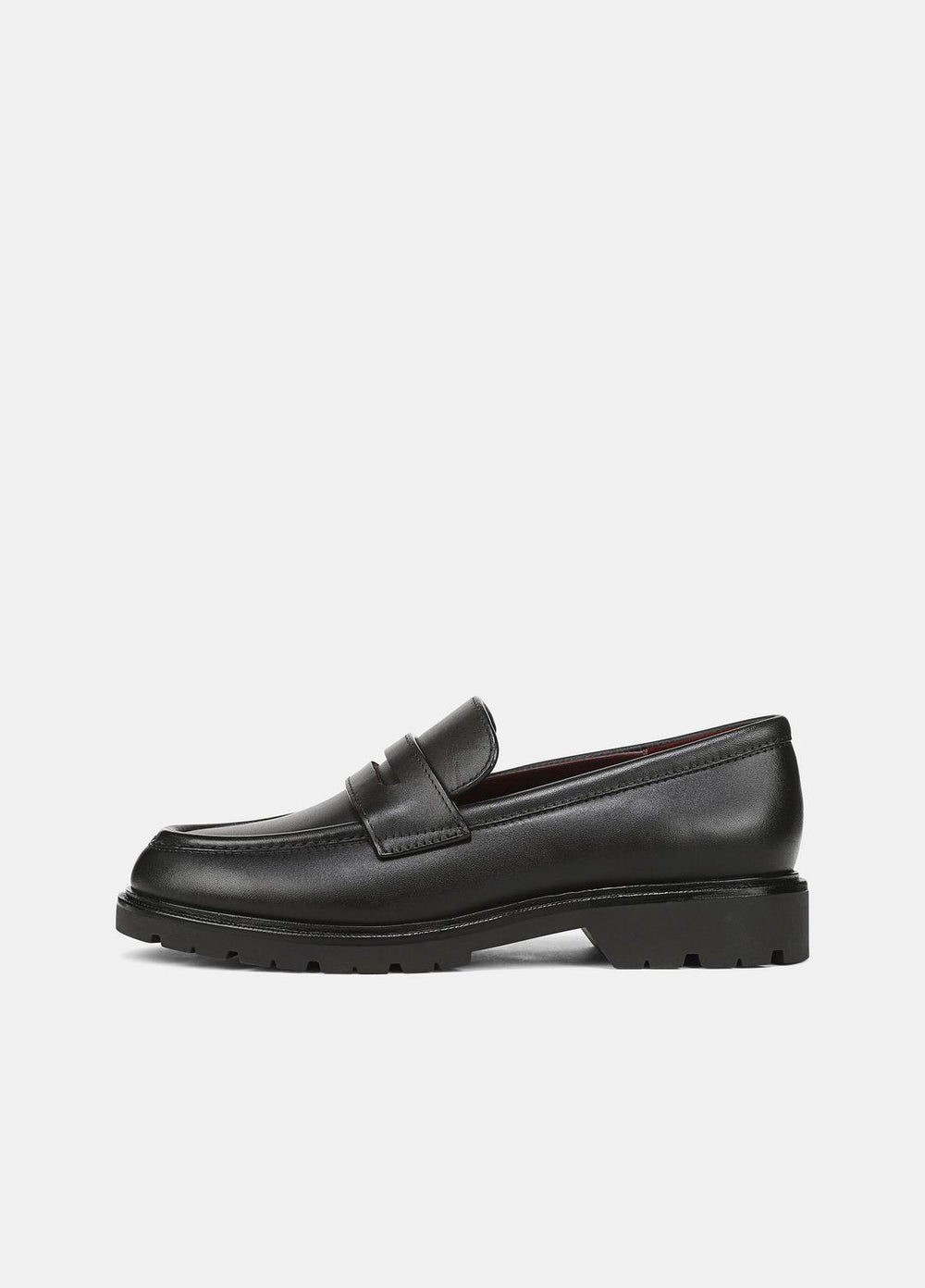 Siena Leather Lug-Sole Loafer in Loafers & Flats | VINCE Women